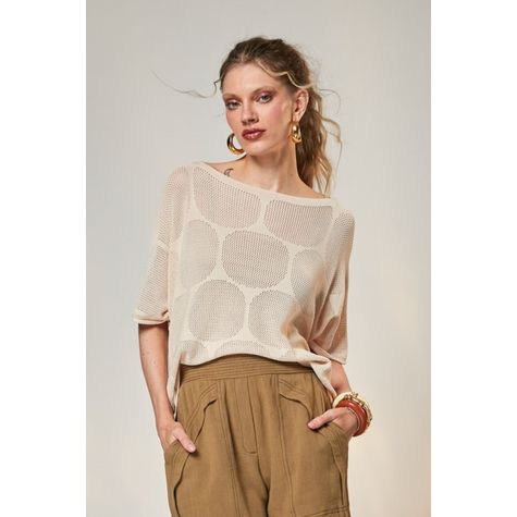 Blusa Algas Marinhas
