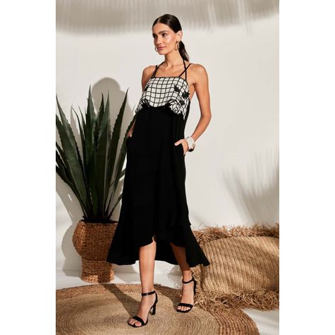 Vestido Tela Rosas