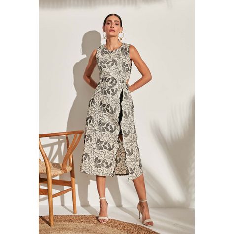 Vestido Folhagem