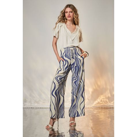 Calça Ondas Calmas