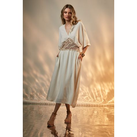 Vestido de Mangas Montanhas