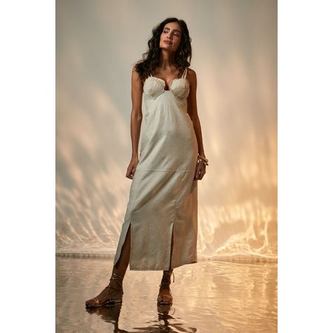 Vestido Longo Conchas