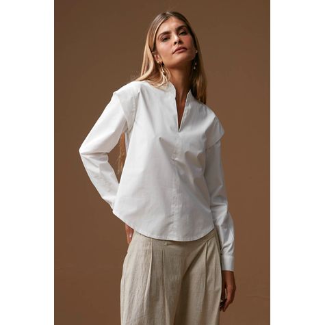 Camisa Recorte Costas