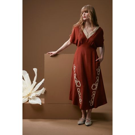 Vestido Mid Arabesco