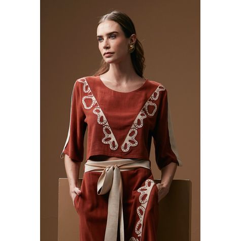 Cropped Arabesco