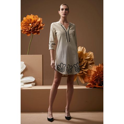 Vestido Curto Florir