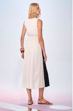 Vestido-Midi-Transpassado-Branco-e-Preto-Carol---