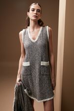 Vestido-Curto-Tweed-Trico-