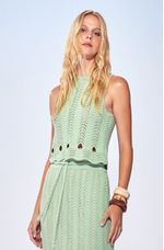Regata-de-Trico-Comprimento-Curto-Soltinha-Casual-Lua-Cheia-