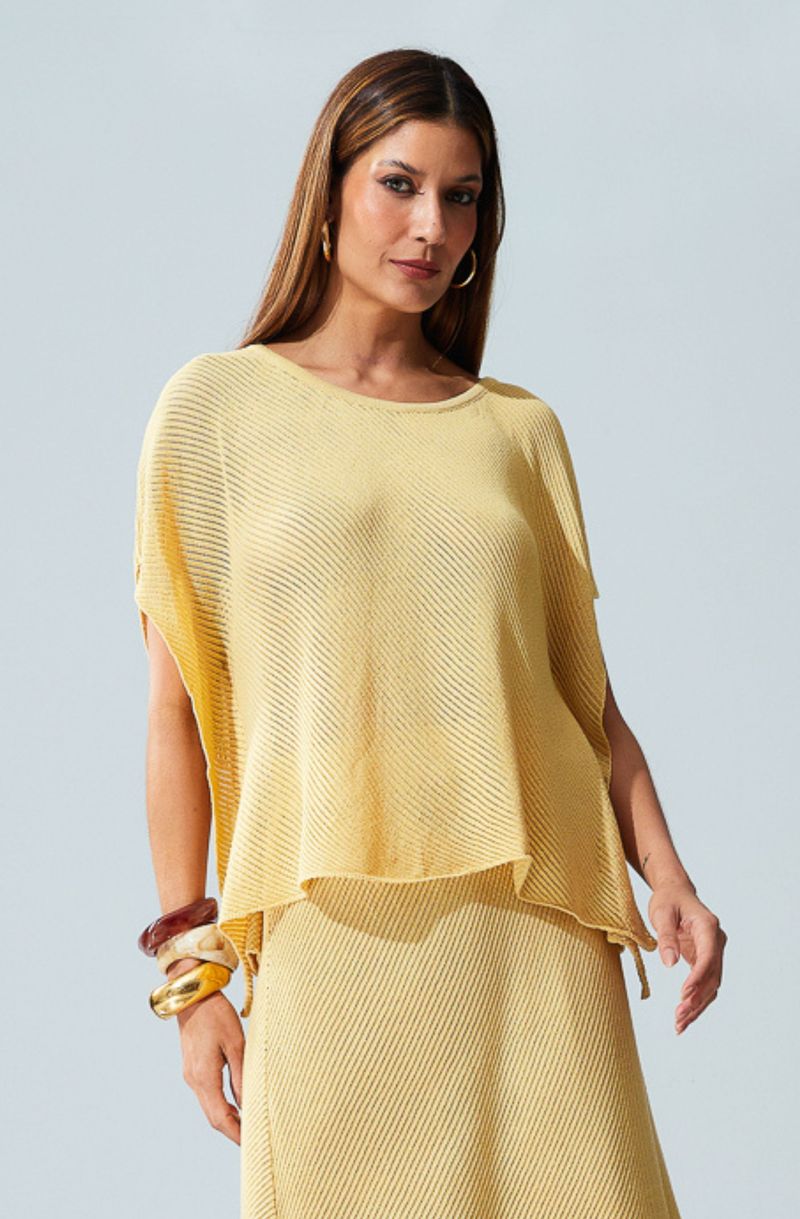 Blusa-de-Trico-Soltinha-Manga-Curta-Lilas---