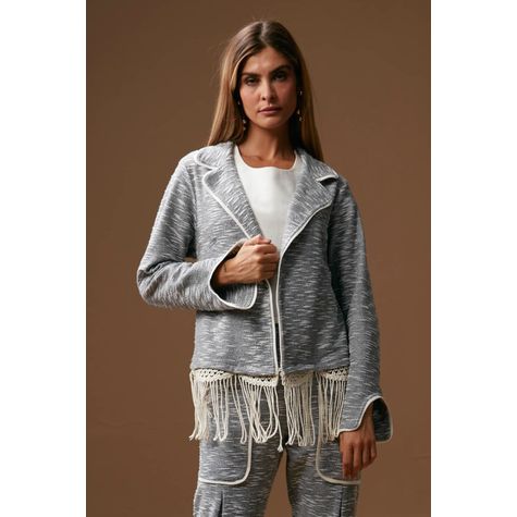 Blazer Boho Franjas