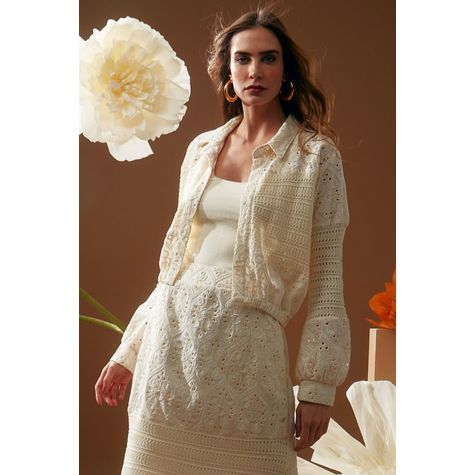 Camisa Laise com Trico