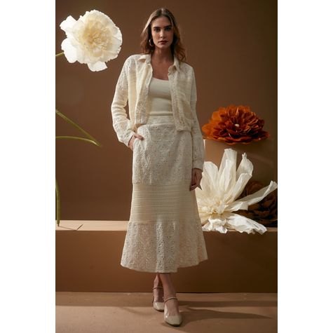 Saia Laise com Trico